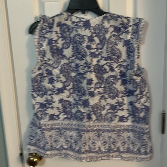 Tribal Spring/Summer-Printed Blouse-Blue Star - Picture 3 of 3